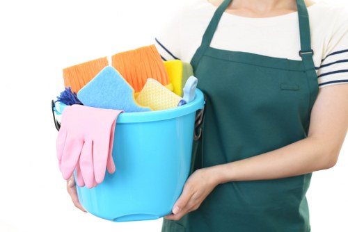 Ethical carpet cleaning team reviewing modern slavery safeguards