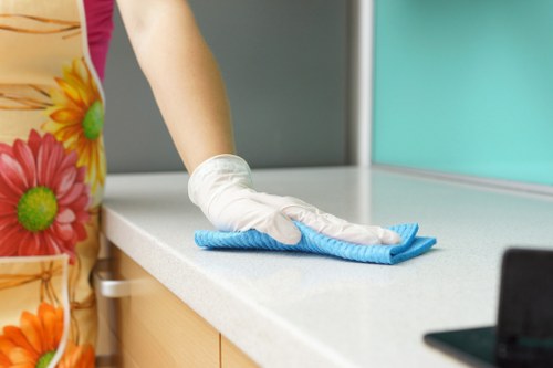 Close-up view of carpet fibres being deep cleaned to remove embedded dirt